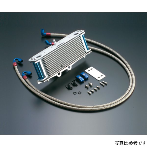 オイルクーラーキット サイド廻し/ストレート #6 9-13R 93年-96年  XJR400、95年-07年 XJR400R シルバー