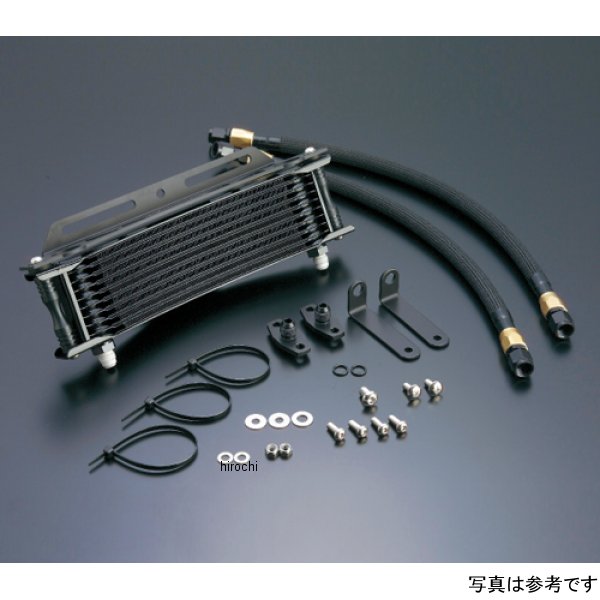 オイルクーラーキット ラウンド #6 9-13R  CBX400F ブラック仕様