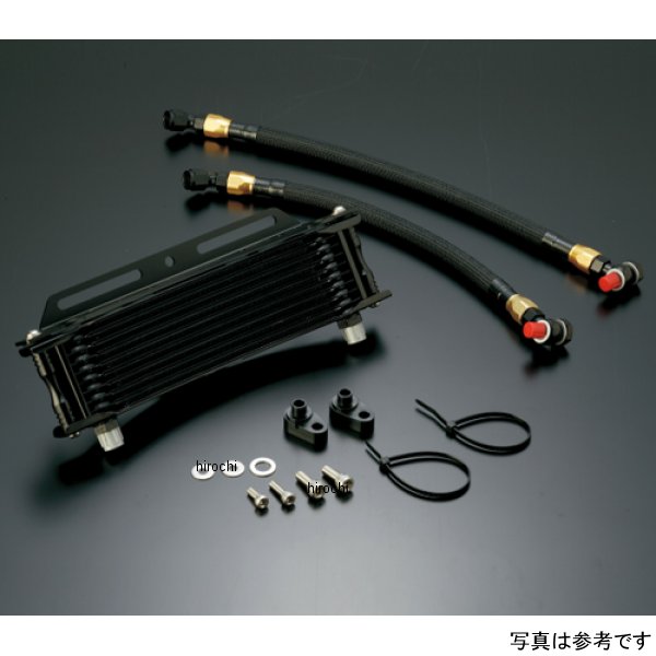 オイルクーラーキット ラウンド #6 9-10R 92年-08年  CB750 ブラック仕様