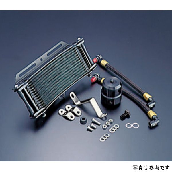 オイルクーラーキット ラウンド #6 9-13R 97年-03年  X4、98年-02年  CB1000SF、CB1300SF ブラック仕様