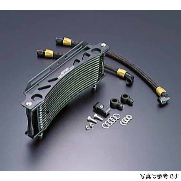 オイルクーラーキット ラウンド #6 9-10R  GPZ750R、GPZ900R ブラック仕様