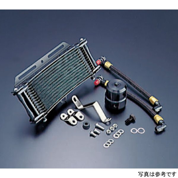 オイルクーラーキット 下出し/ラウンド #6 9-13R  Z1000R、Z1000J ブラック仕様