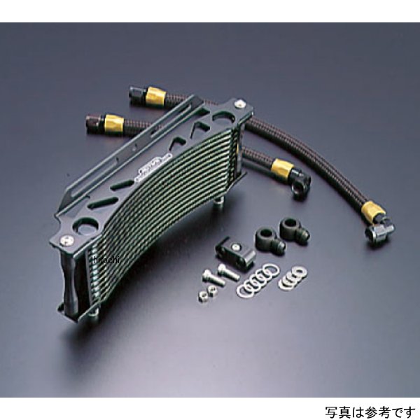 オイルクーラーキット ラウンド #6 11-13R  GPZ750R、GPZ900R ブラック仕様