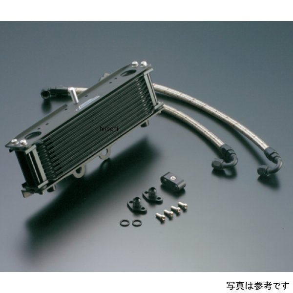 オイルクーラーキット ストレート #6 9-13R 93年-96年  XJR400、95年-07年 XJR400R ブラック仕様