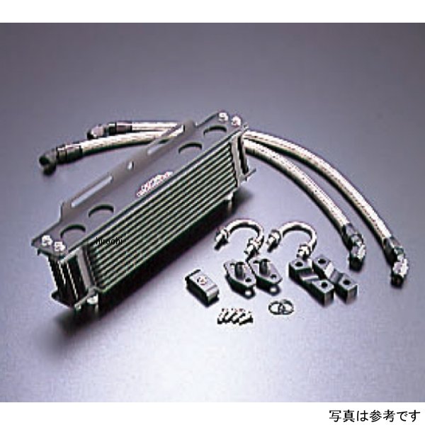 オイルクーラーキット ストレート #6 9-7R  CB900F、CB1100F ブラック仕様