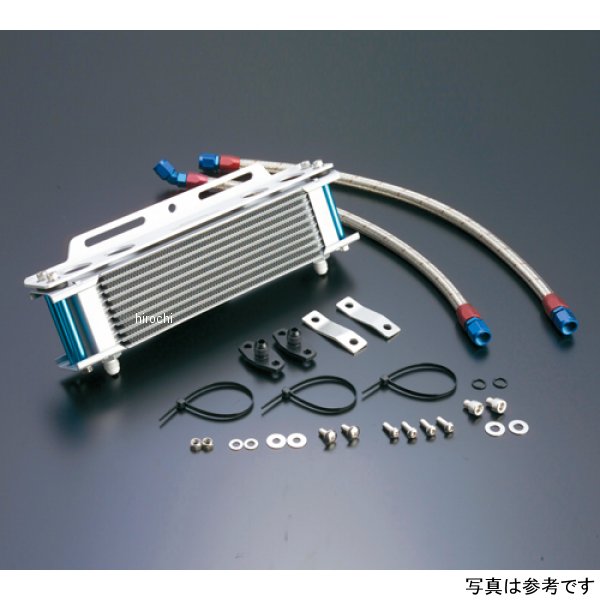 オイルクーラーキット ストレート #6 9-10R  CBX400F シルバー