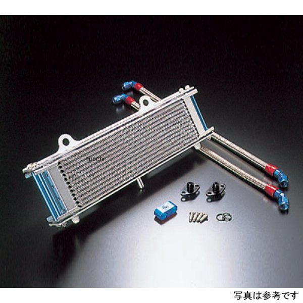 オイルクーラーキット サーモ対応 ストレート #8 12-13R 15年以前  XJR1300、97年以前  XJR1200 シルバー