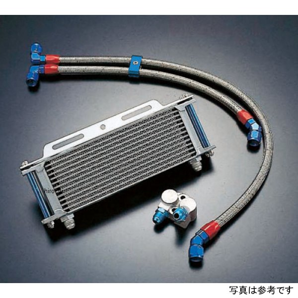 オイルクーラーキット ストレート #8 9-13R  GPZ1100F、Z1100GP シルバー