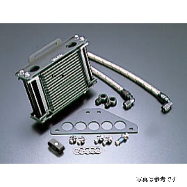 オイルクーラーキット ストレート #6 9-13R  GPZ750R、GPZ900R ブラック仕様