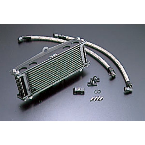 オイルクーラーキット ストレート #6 9-10R  ゼファー400、ゼファーX、ゼファー750、ZR-7 ブラック仕様