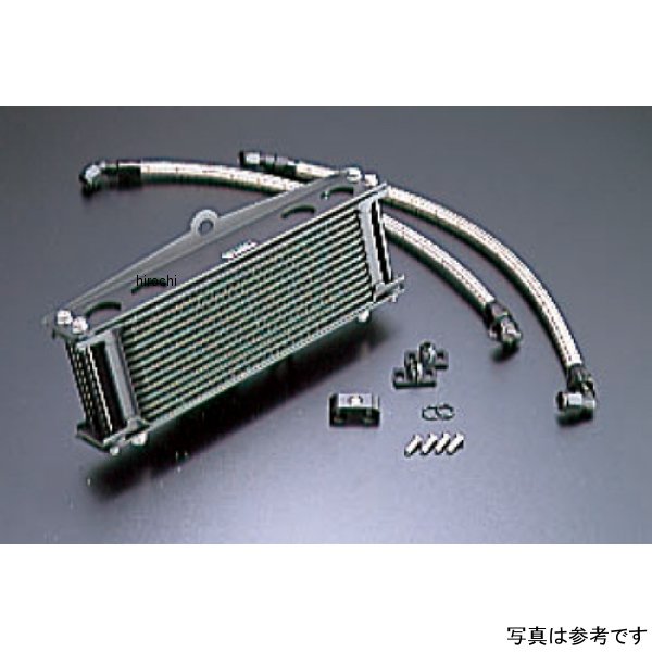 オイルクーラーキット ストレート #6 9-13R  ゼファー400、ゼファーX、ゼファー750、ZR-7 ブラック仕様