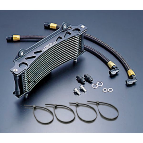 オイルクーラーキット ラウンド #8 9-13R 94年以降  GSX1100S ブラック仕様