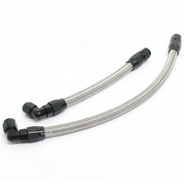 オイルクーラーホースセット サーモ対応 ラウンド #6 9-13R 93年-96年 XJR400、95年-07年 XJR400R ブラック仕様