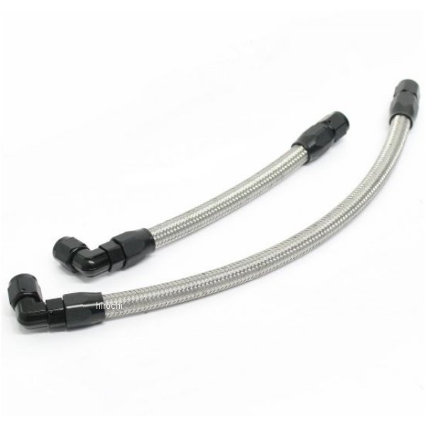 オイルクーラーホースセット ストレート #8 9-13R 94年以降  GSX1100S ブラック仕様