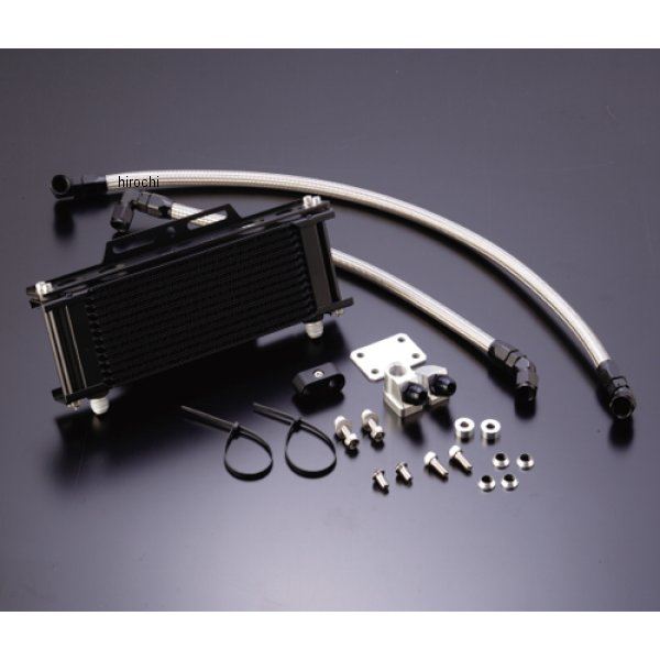 オイルクーラーキット 下出し ストレート #8 9-13R  Z1000R、Z1000J ブラック仕様