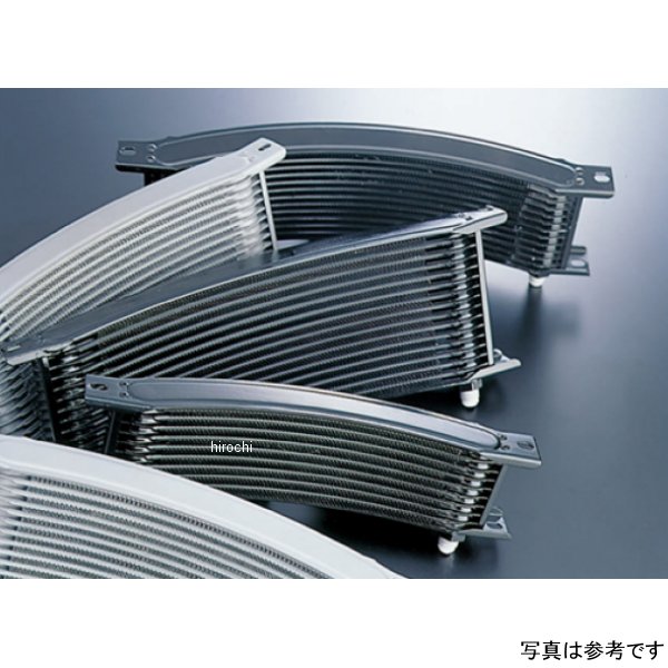 オイルクーラーコア ラウンド #6 11-16R シルバー