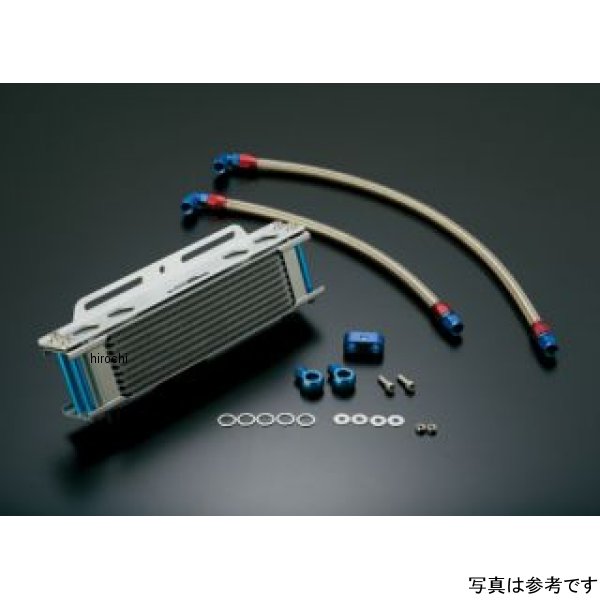 オイルクーラーキット ストレート #6 9-10R  GPZ750R、GPZ900R シルバー