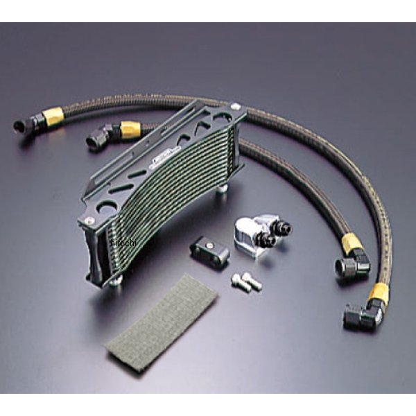 オイルクーラーキット ラウンド #8 9-13R  GPZ1100F、Z1100GP ブラック仕様
