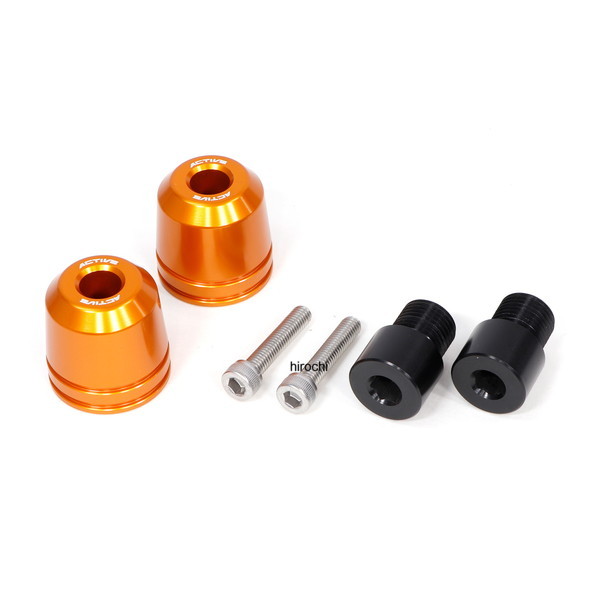 【New】 ヤマハ用 M16 アルミバーエンド アダプター付 ゴールド φ33-L33