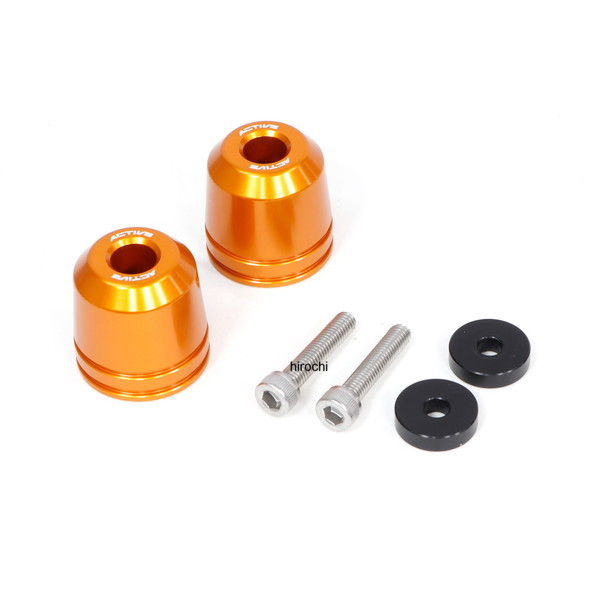 【New】 ヤマハ用 M16 アルミバーエンド アダプター付 ゴールド φ33-L33