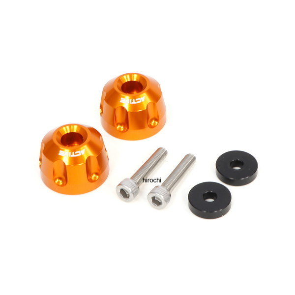 【New】 ヤマハ用 M16 アルミバーエンド アダプター付 リボルバー ゴールド φ33-L22.5