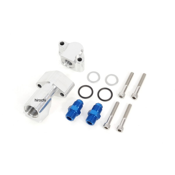 【New】 オイルクーラー取り出しセット #6 カワサキ Z1/Z2 ブルー