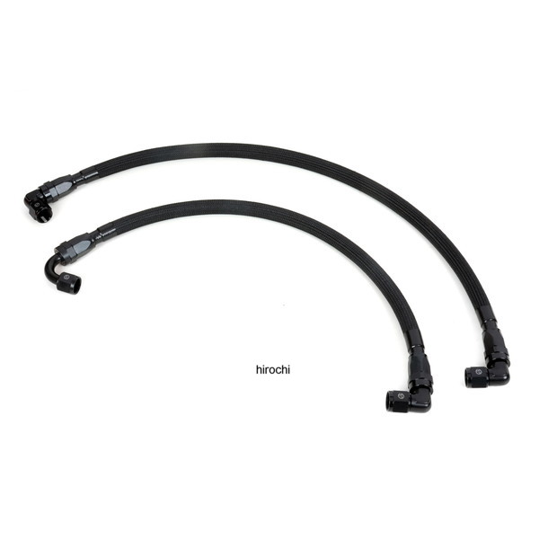 【New】 ラウンドオイルクーラーキット #8 9-13R カワサキ Z1/Z2 ブラック