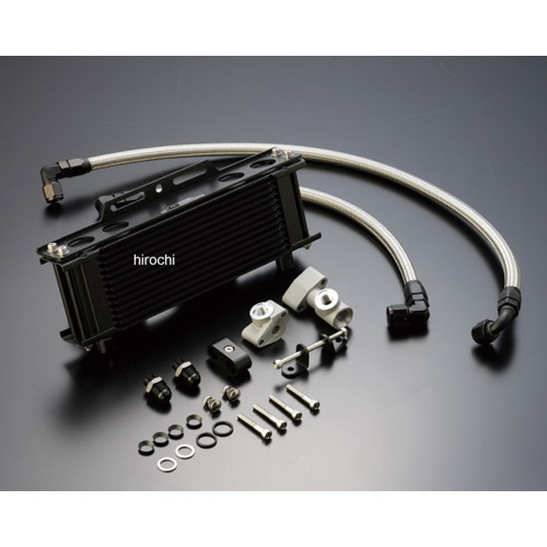 【New】 ストレートオイルクーラーキット #8 9-10R カワサキ Z1/Z2 ブラック
