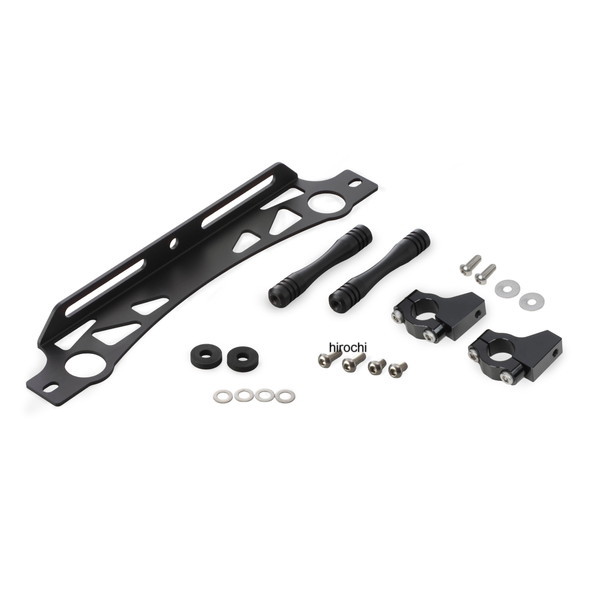 【New】 ラウンドオイルクーラーステーセット #6 9-7R ホンダ CT125/JA65 23-25 ブラック