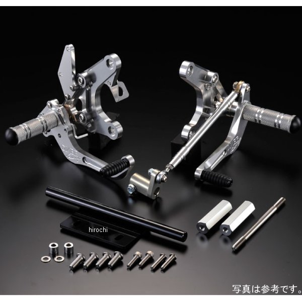 バックステップ 4ポジション モンキー ディスク シルバー