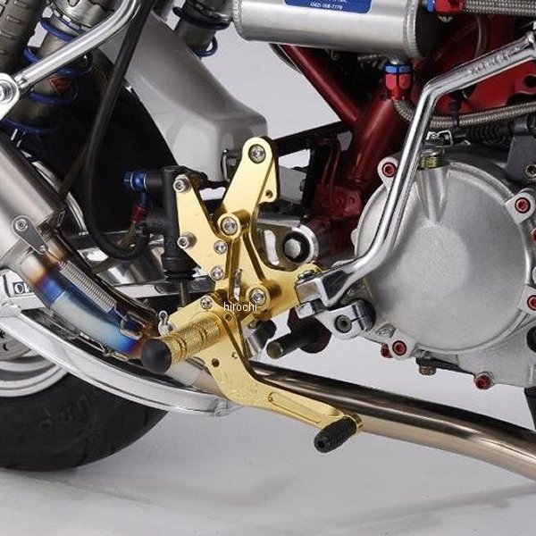 バックステップ 4ポジション モンキー ディスク ゴールド