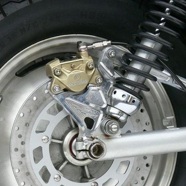 リアキャリパーサポート ブレンボ2Pカニ 84mm V-MAX1200