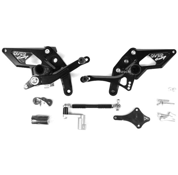 バックステップ 4ポジション 13年-16年 GROM 黒