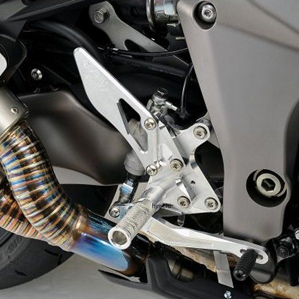 バックステップ 4ポジション 11年-14年 Ninja1000、Z1000 シルバー