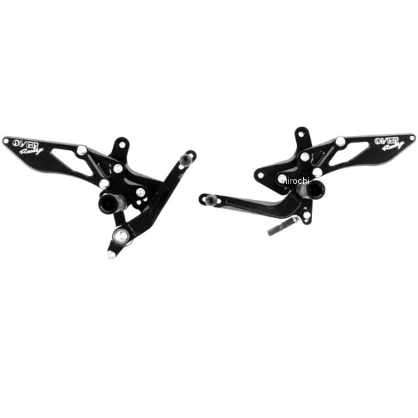 バックステップ 4ポジション 11年-14年 Ninja1000、Z1000 黒