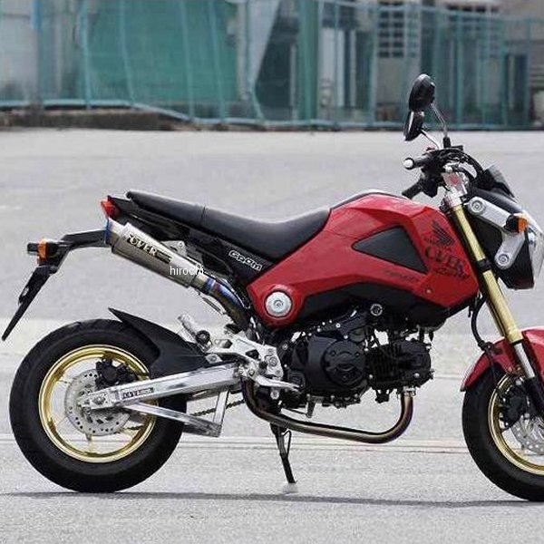 フルエキゾースト GPパフォーマンス アップタイプ RS-R 13年-15年 GROM チタン