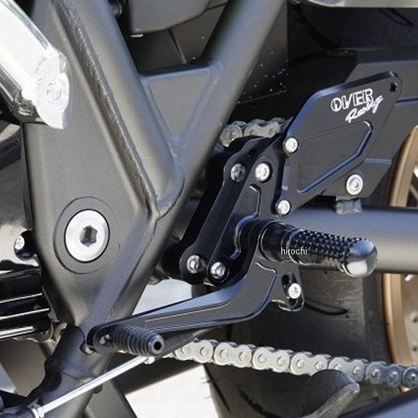 バックステップ ZRX1200、ZRX1200DAEG シルバー