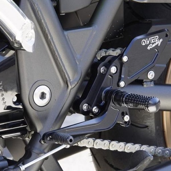 バックステップ ZRX1200、ZRX1200DAEG 黒