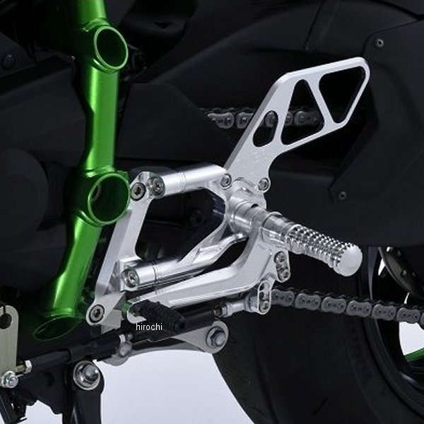 バックステップ 4ポジション 15年 NinjaH2 シルバー