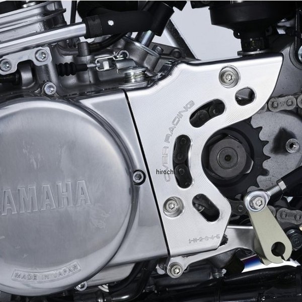 スプロケットカバー SR400FI シルバー