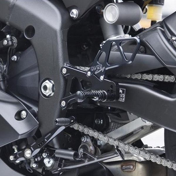 バックステップ 6ポジション 17年以降 YZF-R6 黒