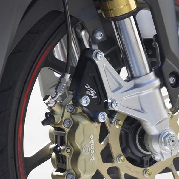 フロントキャリパーサポート ブレンボ4P 40mm 17年以降 CBR250RR 黒
