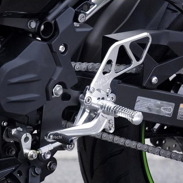 バックステップ 4ポジション 18年 Ninja250 黒