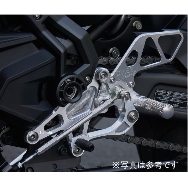 バックステップ 4ポジション 17年-19年 Ninja650 黒