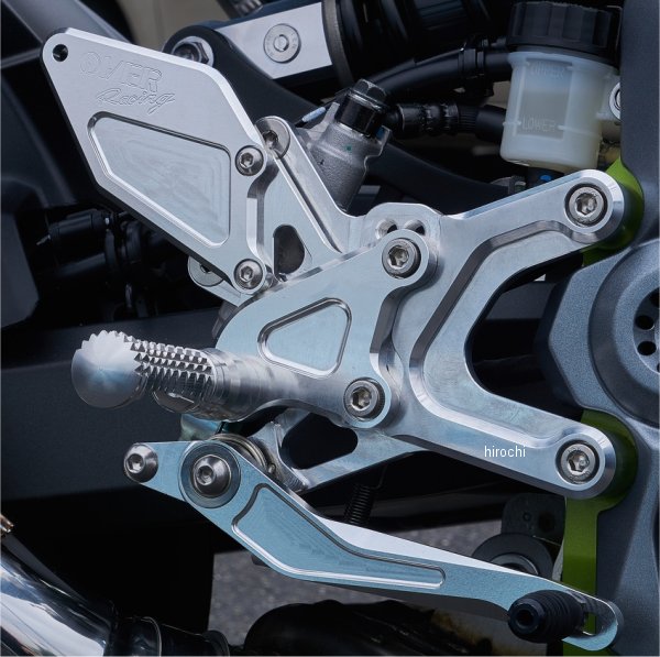 バックステップ 4ポジション 18年 Z900 シルバー