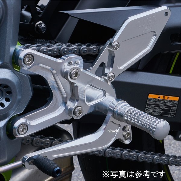 バックステップ 4ポジション 18年 Z900 黒