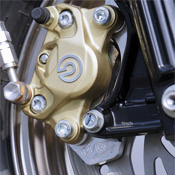 フロントキャリパーサポート ブレンボ2P(カニ)/84mm 18年-21年 モンキー125 シルバー