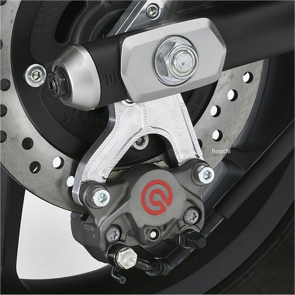 リアキャリパーサポート ブレンボ2P用 17年以降 レブル250、レブル500 シルバー