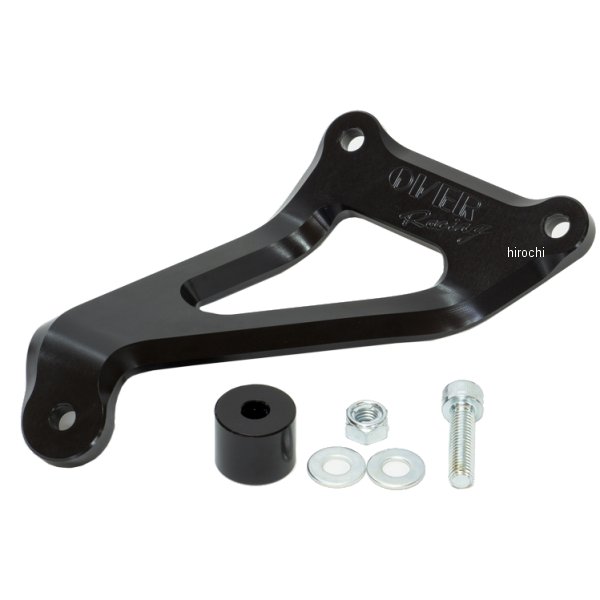 アルミビレットマフラーステー 19年以降 CBR400R 黒