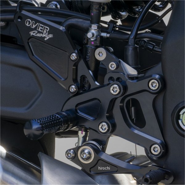 バックステップ 4ポジション 20年以降 ZX-25R 黒